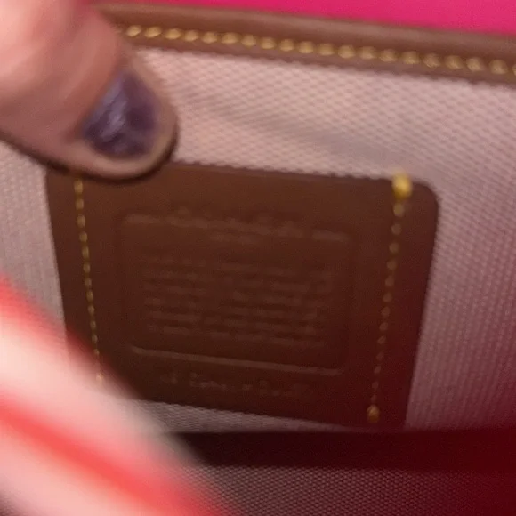 Coach dragonfruit Tabby backpack - Picture 8 of 14